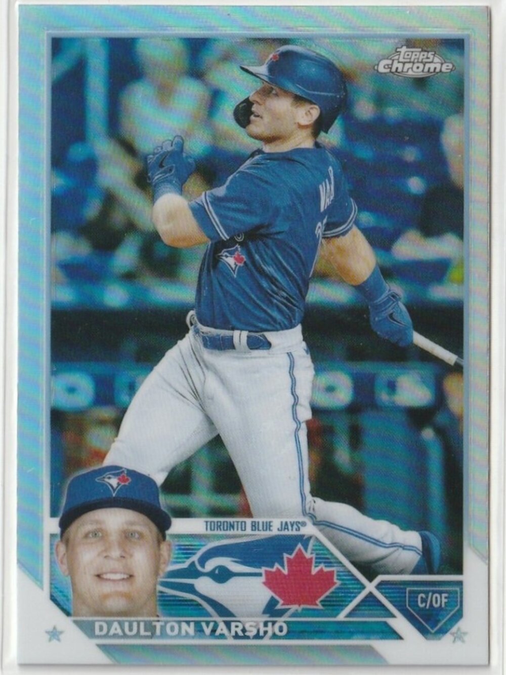 6for$49 DAULTON VARSHO 2023 Topps Chrome Blue Jays Refractor #33